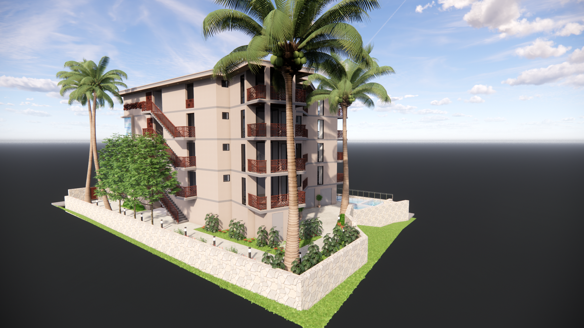 Ali'i drive Kailua kona proposed new condo
