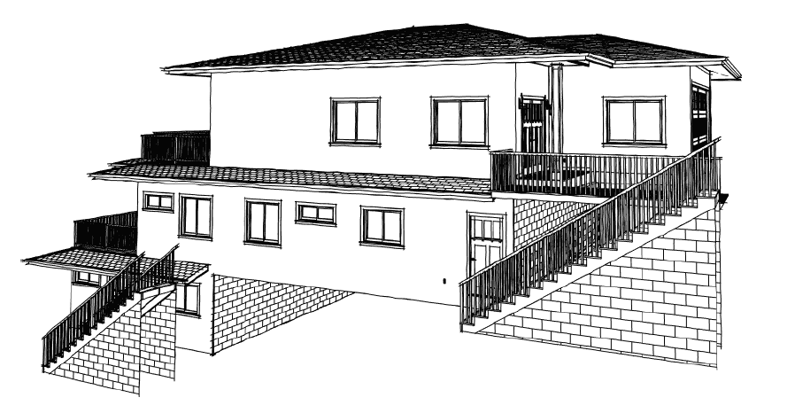 Puna street, Honolulu new home with ADU